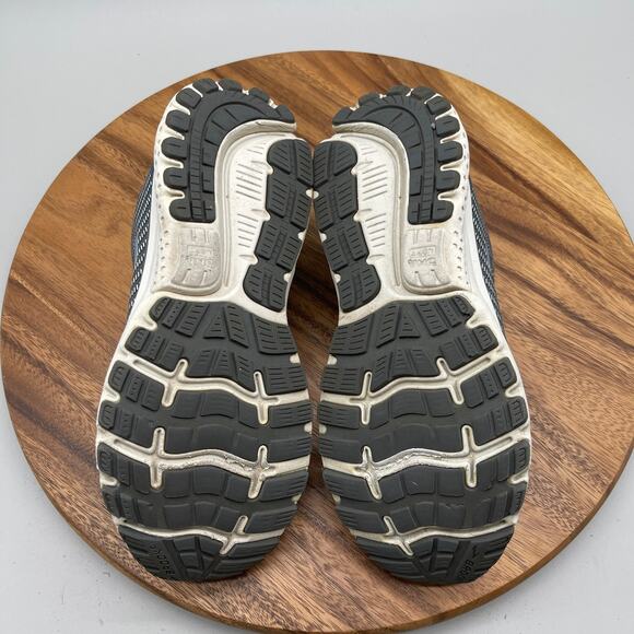 Brooks Ghost 12 Shoes Womens 10.5 B Gray Road Running Comfort Walking Sneakers - Picture 7 of 8